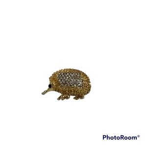 Hedgehog crystal Pin